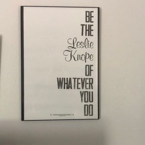Leslie Knope Print